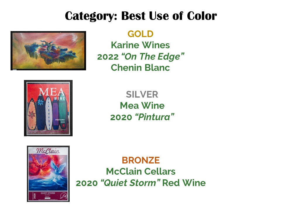 2024 Commercial Competition Label and Bottle Winners - OCWS